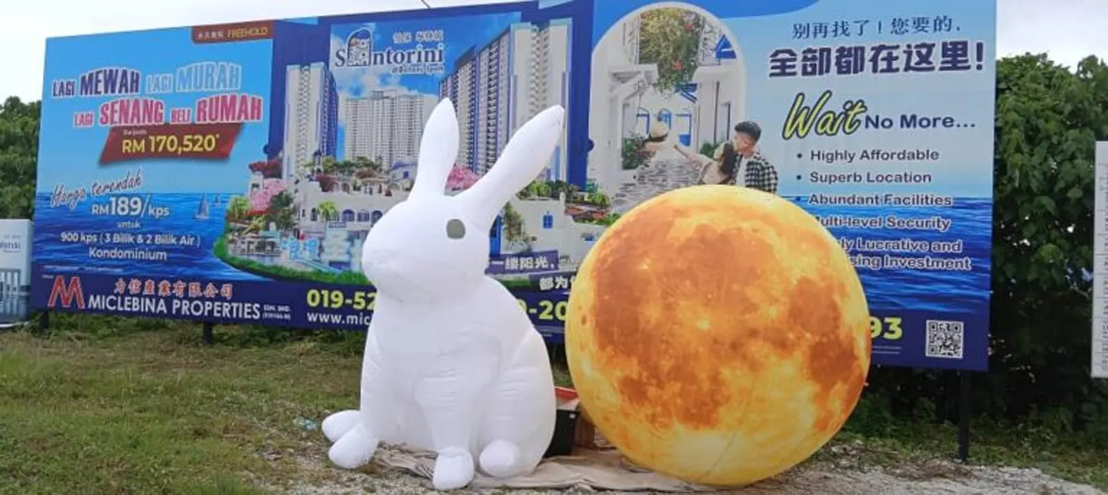 Celebrating Mid-Autumn Magic at Santorini @ Botani, Ipoh